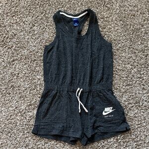 Nike Charcoal Tank Romper